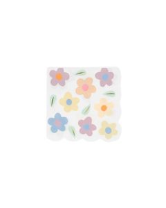 Happy Flowers Small Napkins