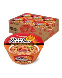 Nongshim Ramen Noodles Gourmet Instant Ramen bowl Premium Microwavable Noodle Soup Kimchi 303 Ounce Pack of 12