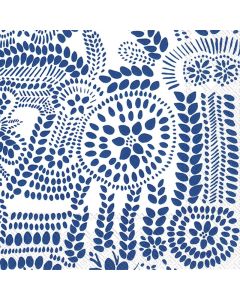 Boston International IHR Marimekko Lunch Paper Napkins 65 x 65 Nasia WhiteBlueL771094