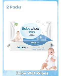 Baby Water Wipes, Soothing & Protecting Wet Wipes, Biodegradable Wipes, for Baby Boys & Girls, 120 Count (2 Packs)
