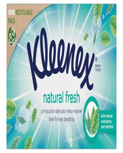 Kleenex Natural Fresh Boite Tissues 64's