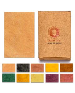 Fabric Dye with Natural Extract Colors Ideal for Coloring Clothes Scarves Bags Bandanas DIY Art Craft Set for Kids and Adults Painting Party Supplies Brown