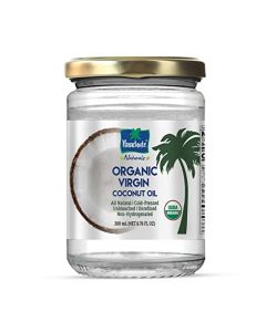 Parachute Naturalz Organic Virgin Coconut Oil Cooking Oil Hair Oil Body Oil Oil Pulling Cold Pressed Unbleached Unrefined NonHydrogenated MCT Oil USDA Certified 67 Fl Oz Glass Jar