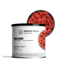 AWAFI MILL Wolf Berry / Premium Dried Red Wolfberries / Naturally Sweet & Chewy / Clean Sorted Whole Berries