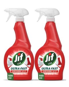 Jif Everywhere Cleaner Spray 2x500ML