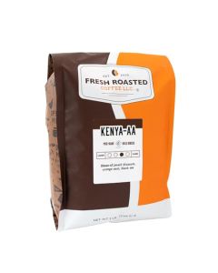 Fresh Roasted Coffee Kenya AA 5 lb 80 oz MedDark Roast Kosher Whole Bean