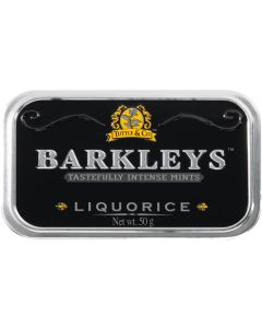Barkleys Liquorice Candy 50g - Tastefully Intense Mints