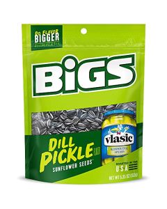 BIGS Sunflower Seeds Vlasic Dill Pickle Flavor 535 oz Pack of 12