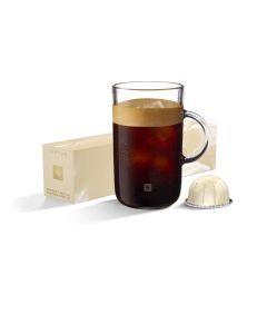 Nespresso Barista Creations Coconut Vanilla Over Ice Flavoured Coffee Capsules, VertuoLine Capsules, 10 Capsules in 1 Sleeve, Pack of 1