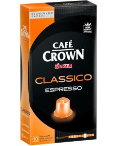 Nespresso Compatible Aluminium Coffee Capsules - Ülker Classico Espresso 10 Capsules (52g)