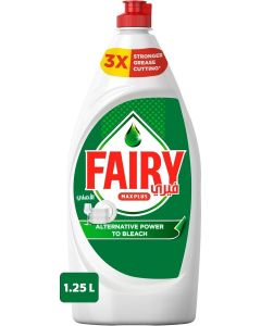 Fairy Max Plus Fruity Green Dishwashing Liquid Soap With Alternative Power To Bleach