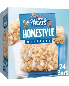 Kellogg's Rice Krispies Treats Homestyle Original Marshmallow Snack Bars - 27.9oz Box (24 Bars)