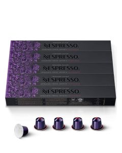 Nespresso Capsules OriginalLine Ispirazione Arpeggio Decaffeinato Dark Roast Coffee 50 Count Coffee Pods