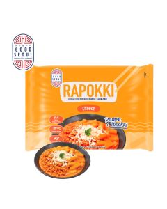 Cheese Rapokki Korean Rice Cake With Ramen