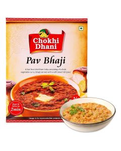 Pav Bhaji 300 gm / Ready to Eat / Just Heat & Eat / Stove Top or Hot Water / Ready in 2 Minutes