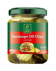 Hamburger Dill Chips Pickle Jar, India