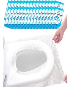 Rizniv Disposable Toilet Seat Covers No Direct Contact with Unhygienic Seats Easy To Dispose Protects Against Germs For Public Toilets Travel-Friendly For Women,Men, Toddler, Children Family (3,Pcs)