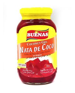 Coconut Gel Red Nata De Coco 340Gm