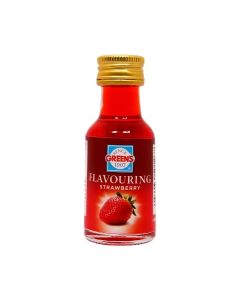 Greens Food Flavoring Liquid In Strawberry Flavor- 28ml