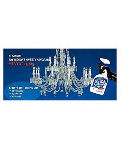 Sparkle Plenty Crystal Chandelier Cleaner Spray Drips Dry Home Cleaning Supplies Crystal Cleaner Fine Collectables Cleaner Glass Cleaner Figurine Cleaner 32 fl oz Pack of 2