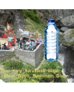HC The Holy Saraswati River Water Collected from Mana Gaon at Shri Badrinath DhamHoly Saraswati Water for puja Purpose 500 ml
