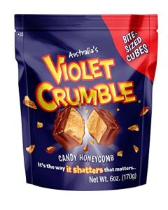 Violet Crumble Bite Size CHUNKS Australian Chocolate