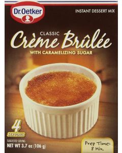 Dr. Oetker Classic Crème Brûlée Mix