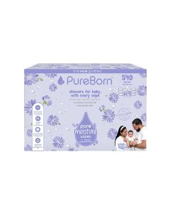 Pure Moisture Baby Wipes With Organic Calendula Lotion