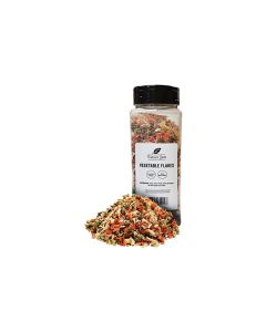 Vegetable Soup Blend Dried Dehydrated Vegetable Flakes 10 oz Reclosable Bottle To Make Ramen Noodle Soup