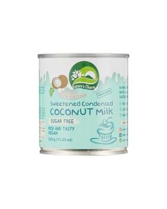 Natures Charm Sweetened Condensed Coconut Milk Vegan Lactose Free 1125oz Pack of 6 Rich And Tasty Combo With KC Commerce Wodden Spoon