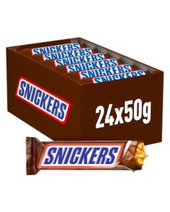 Snickers Bar 50g x 24 (Pack of 24)