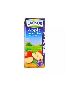Lacnor Apple Juice without Added Sugar Juice- 8X180ml