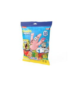 FRUIT FLAVOURED SOFT CANDY BEARS (SPONGEBOB) 1x12x70g
