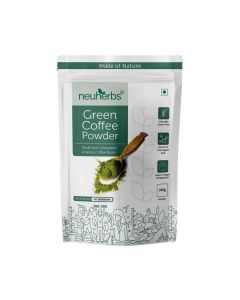 Unroasted Arabica Green Coffee Beans Powder / With Chlorogenic Acid / For Weight Loss Management (200 gm Powder)
