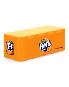 Orange Soft Drink Cans