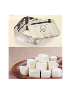 champriti Square paneer Maker Mould Stainless Steel 750 ml Square Shape
