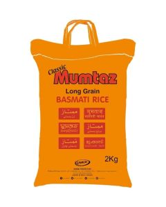 Mumtaz Long Grain Basmati Rice, 2kg