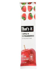 That's It Fruit Bar, Apple and Strawberry, 35 g