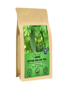 FullChea - Bitter Melon Tea, 2g X 40 Count - Premium Natural Dried Momordica Charantia - Cut & Sifted - Non-GMO - Caffeine-free - Support Wellness & Digestion Support