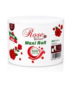 Maxi Roll 300 Meter Long Roll/ Long-Lasting Paper Towel Roll for Kitchen, Cleaning & Household Use