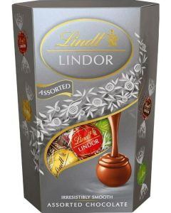 Lindt Silver Lindor Balls Chocolate With Melting Filling - 200G