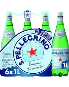 San Pellegrino Sparkling Natural Mineral Water - 6 Pack