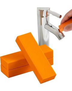 CPEX Stainless Steel Eraser Limescale Rust Glass Cleaning Eraser Decontamination Magic Eraser for Kitchen and Bathroom Best Cleaning Supplies for The Toughest Stains Dirt