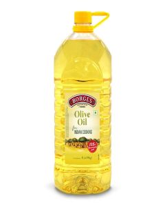 Borges Olive Oil for Indian Cooking / Extra light in taste / 75% MUFA / Rich in antioxidants / Suitable for frying / 5L PET Bottle
