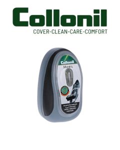 Collonil Mobil Sponge with Liquid Black – Instant Gloss & Nourishment for Leather & Synthetic Materials
