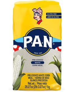 P.A.N. Pre-Cooked White Corn Meal 1 kg