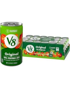 V8 Original 100 Vegetable Juice 55 fl oz Can 24 Pack