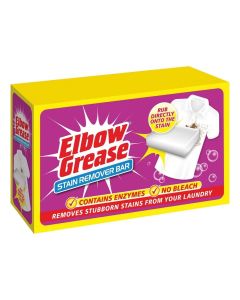 Elbow Grease Stain Remover Bar 100g, Enzyme-Based Laundry Soap for Stubborn Stains, Bleach-Free Fabric Pre-Treatment Cleaner, Rub Directly onto Stains, Clothes Washing & Laundry Care