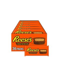 REESES Milk Chocolate Peanut Butter Cups Candy Packs 15 oz 36 Count