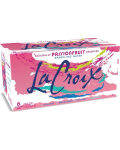 LaCroix Passionfruit Sparkling Water - 8 Cans